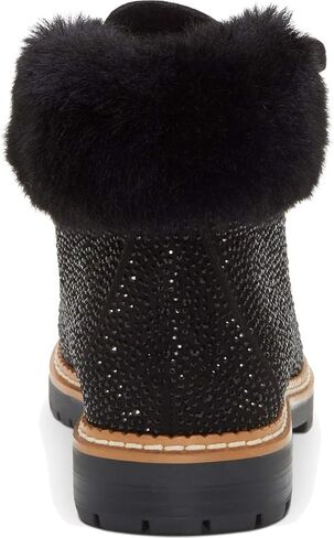 INC Womens Pravale 3 Embellished Textured Lace-Up Boot in Kuwait