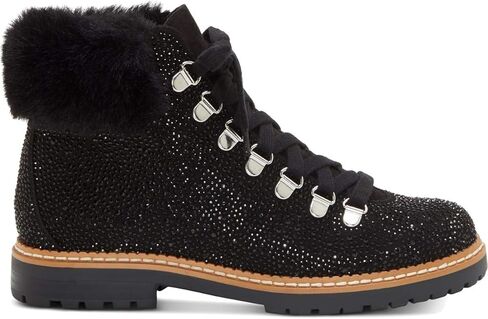 INC Womens Pravale 3 Embellished Textured Lace-Up Boot in Kuwait
