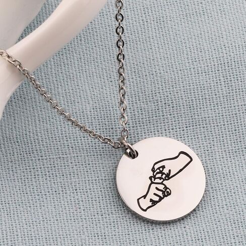 BEKECH ASL Necklace Friendship in Sign Language Charm Pendant Necklace Sign Language Jewelry ASL Friendship Gift ASL BFF Gift in Saudi Arabia