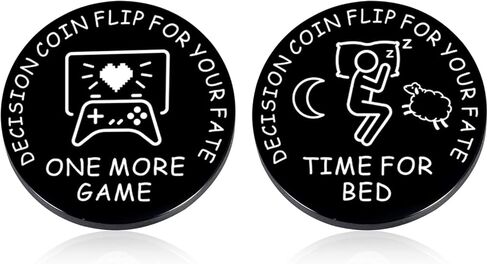 Funny Christmas Stocking Stuffers for Teens Boys Girls Teenage Gifts Ideas Decision Coin Gamers Gifts for Teen Sons Valentines Day Gifts for Boyfriend Girlfriend Him Her Husband Wife Women Men in Kuwait