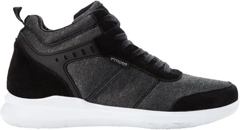 Propét Mens Viator Hi Walking Walking Sneakers Shoes - Black - Size 9 3E in Saudi Arabia