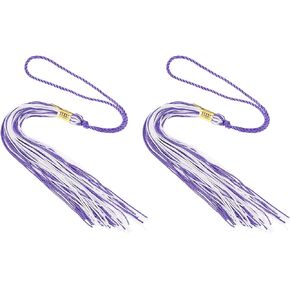 PATIKIL Tassel Graduation, 2 Pcs Graduation Cap Tassel for Graduation Cap Decorate Tassel Charm for Graduation Party Ceremonies Souvenir, Orange White