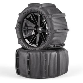 HAIBOXING RC Car Spare Parts Tires,1/16 Brushless Remote Control Trucks Replacement Paddle Tires (Front/Rear) Snowfield sand Apply to 16890A & 16890SA (M16831)