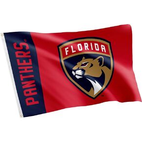 Desert Cactus Florida Panthers Flag NHL 100% Polyester Indoor Outdoor 3x5 feet National Hockey League Team Flags (Name Flag)