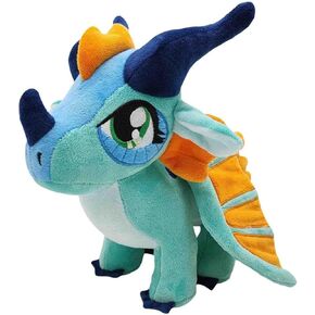 Wings of Fire Dragon Plush Toy Rainwing Dragon Stuffed Animals Pterosaur Plush Flying Dragon Pillow Plushies Gifts for Fans Kids Boys Girls