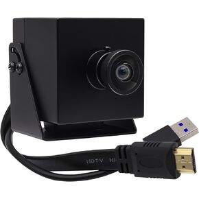 SVPRO HDMI USB Camera 4K 60fps USB3.0 Streaming Webcam with Zoom 5-50mm Telephoto Lens,10X Optical Zoom Industrial Microscope Camera H.264 Video Camera for Computer,Raspberry Pi,Monitor