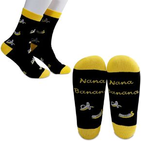 G2TUP Granny Grandma Socks Nana Banana Funny Grandma Appreciation Banana Gift