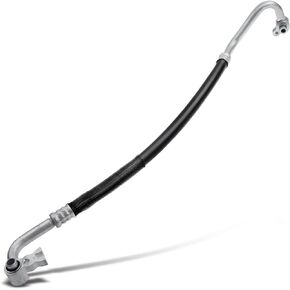 A-Premium A/C Suction Line Hose Assembly Compatible with Fiat 500 2014-2019 L4 1.4L Turbocharged, Compressor to Evap