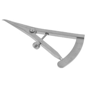 Orbital Measuring Device Eye Positioning Ruler Eyelid Measuring Rulers Eyebrow Caliper Tools Steel Dental Caliper Brow Mapping Ruler Eye Gauge Stainless Steel Instrument