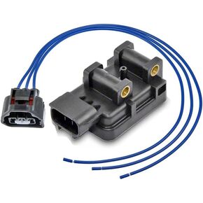 MAP Sensor + Connector Replacement for 1997-2003 Jeep Wrangler TJ Cherokee XJ Grand Cherokee Dodge Ram Pickup Dakota Durango 56029405 PS10022