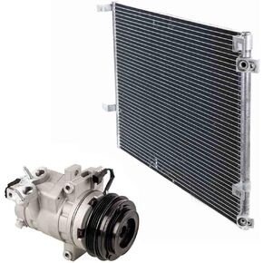 For Ford Mustang 2017 AC Compressor w/A/C Condenser Drier - BuyAutoParts 61-97114R3 New