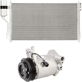 For Nissan Quest 2004-2009 AC Compressor w/A/C Condenser Drier - BuyAutoParts 61-97108R3 New