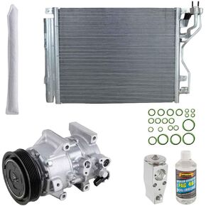 For Hyundai Sonata 2015 2016 A/C Kit w/AC Compressor Condenser Drier - BuyAutoParts 61-98010CK New