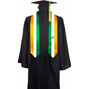 India Flag Graduation Stole Sash,India Flag Graduation Shawl Sash Stole Wraps Scarf For International Study Pride Women Men