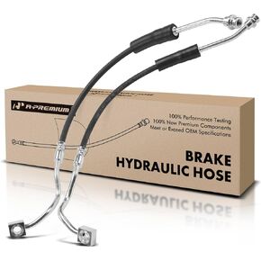 A-Premium Front Side Brake Hydraulic Hose Compatible with Select Chevrolet, GMC and Isuzu Models - Colorado/Canyon 2004-2012, i-280/i-350 06, i-290, i-370 - Replace# 8158825360, 8158825350 (Pack of 2) in Saudi Arabia