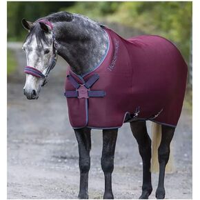 قرص تبريد أمامي من Horseware Ireland Rambo Airmax، اللون: Burg/Burg، Teal&NVY، الحجم: 75 (ACAT74-QQGB-75)
