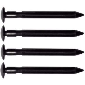 Pinewood Pro PRO Super Speed Axles | Set of 4 | Graphite Coated with 2 Grooves | Machined Perfectly Straight | Eliminated Wheel Wobble | Angled Head and Strategic Grooves to Reduce Friction