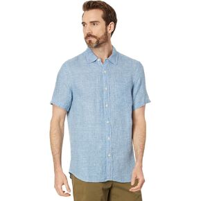 Faherty Men's Ss Palma Linen Shirt