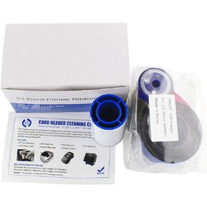 535000-003 Color Ribbon Kit for Datacard CP40 CP60 CP80 Card Printer, YMCKT 500 Images (YMCKT)