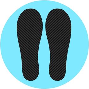 Carbon Fiber Insoles for Kids to Correct Children's Tip Toe Walking, Rigid Shoe Inserts for Healthy Walking Habits, Plantar Fasciitis and Pain Relief, 11 Little Kid, 173mm, 1 Pair