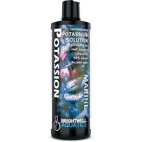 Brightwell Aquatics Potassion - Liquid Potassium Supplement for Marine Reef Fish Aquariums 500-ml