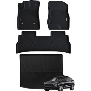 Floor Mats for 2024 2025 Chevy Trax & 2024 Buick Envista- All Weather Custom for Chevrolet Trax Floor Mats Cargo Mat Liners & Floor Liner Accessories