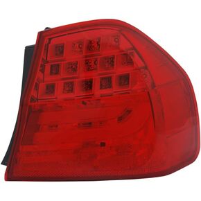 TYC Right Tail Light Assembly Compatible with 2009-2011 BMW 3 Series