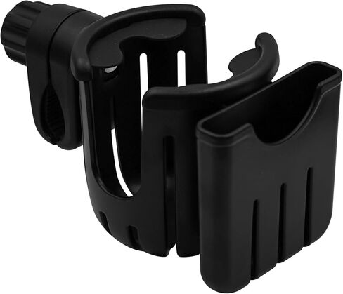 حامل كأس عربة الأطفال مع حامل مفاتيح الهاتف الخليوي، 2 في 1 حامل كأس عربة الأطفال مرفق حامل أكواب عالمي لعربة الأطفال، الدراجة، الكرسي المتحرك، المشاية، السكوتر، ملحقات عربة الأطفال هدية ليوم الاثنين in Kuwait