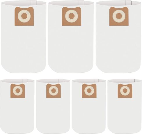 أكياس استبدال مكنسة كهربائية VF3502 متوافقة مع مكنسة ريدجيد 12-16 جالون WD1950 WD1956 WD1850 WD1851 RV2400HF WD1450 WD1680 WD1270 23743 (7 عبوات) in Kuwait