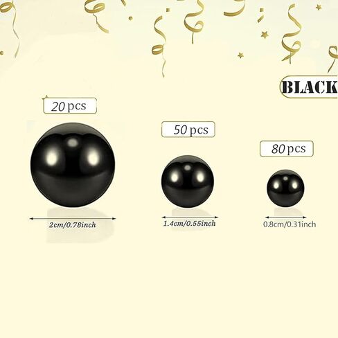 10150 Pieces Floating Beads No Hole Pearl for Vases, DIY Floating Vase Filler Kit Highlight Pearls Bead Vase Filler for Centerpieces, Wedding, Birthday, Anniversary, Christmas Centerpiece in Kuwait