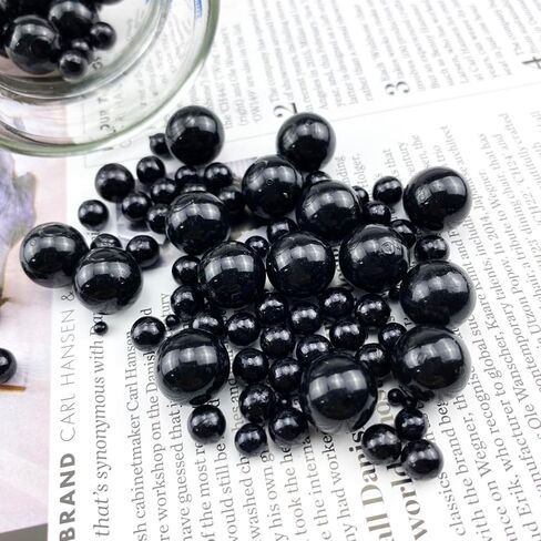 10150 Pieces Floating Beads No Hole Pearl for Vases, DIY Floating Vase Filler Kit Highlight Pearls Bead Vase Filler for Centerpieces, Wedding, Birthday, Anniversary, Christmas Centerpiece in Kuwait