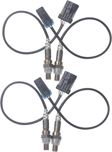 234-4012 234-4018 مستشعر Upstram Downstram O2 متوافق مع تاهو سيلفرادو 1500 إكسبريس C1500 K1500 سوبربان جي إم سي يوكون سييرا سافانا كاديلاك إسكاليد 4 قطع in Kuwait