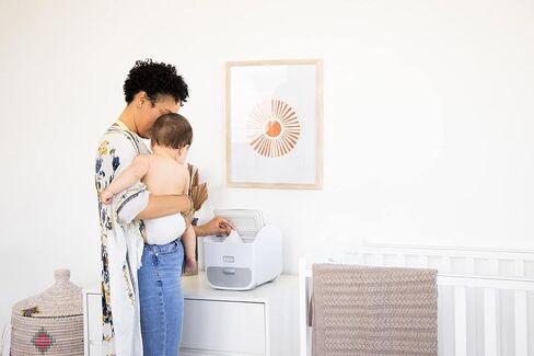 Ubbi Diaper Caddy Organizer, Stores Baby Diapers, Wipes & Baby Accessories, White in Saudi Arabia