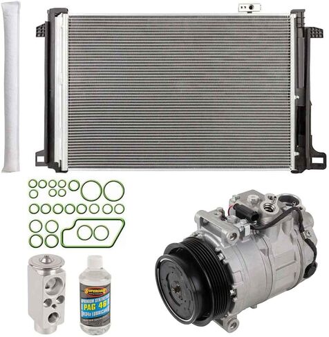 For Mercedes SLK350 C350 2008 2009 A/C Kit w/AC Compressor Condenser Drier - BuyAutoParts 61-97910CK New in Saudi Arabia