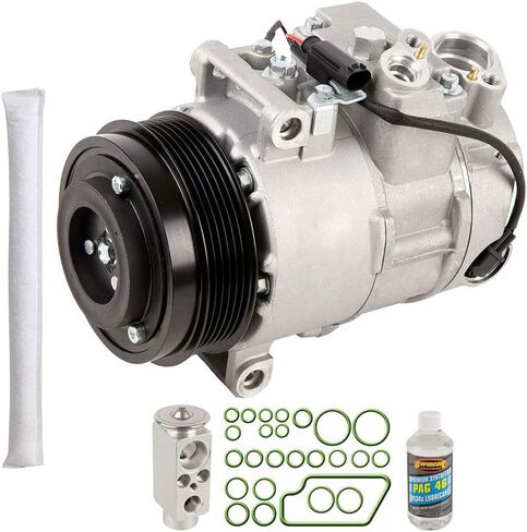 لمرسيدس C300 2008 ضاغط التيار المتردد ومجموعة إصلاح مكيف الهواء - BuyAutoParts 61-97206RK جديد in Saudi Arabia