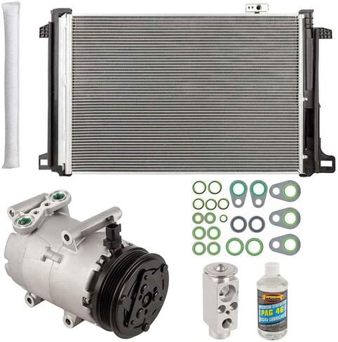 لسيارة Mercedes-Benz C350 2008 A/C Kit مع مجفف مكثف ضاغط التيار المتردد - BuyAutoParts 61-97930CK جديد in Saudi Arabia
