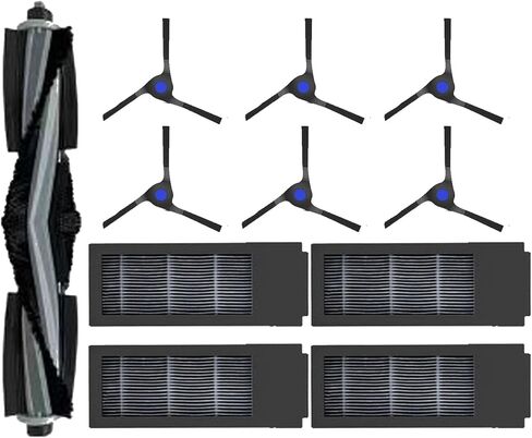 ملحقات ECOVACS Deebot X2 Omni: قطع غيار متوافقة مع ملحقات الفرشاة الجانبية لمرشح الفرشاة الرئيسية ECOVACS Deebot X2 Pro in Kuwait