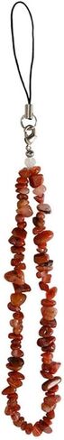 Fuqimanman2020 Phone Chain Strap Charms Natural Gemstone Phone Chain Stylish Cell Phone Case Lanyard Wrist Strap for Women Girls in Saudi Arabia