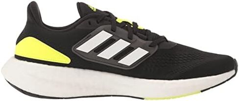 adidas Men's Pureboost 22 Running Shoe, White/White/Crystal White, 12 in Saudi Arabia