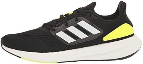 adidas Men's Pureboost 22 Running Shoe, White/White/Crystal White, 12 in Saudi Arabia