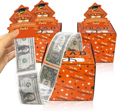 Graduation Money Box for Cash Gift,Surprise Graduation Gift,Class of 2024 Money Gift Box, Funny Graduation Gifts for Boys Girls High School College,Graduation Gift Box for Graduation Party in Kuwait