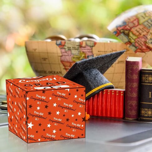 Graduation Money Box for Cash Gift,Surprise Graduation Gift,Class of 2024 Money Gift Box, Funny Graduation Gifts for Boys Girls High School College,Graduation Gift Box for Graduation Party in Kuwait