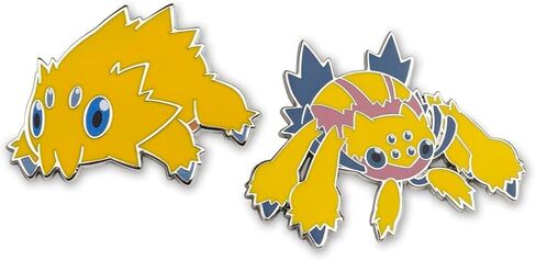 Pokemon Pokémon Center: Two-Pin Set: Joltik & Galvantula Pokémon Pins in Saudi Arabia