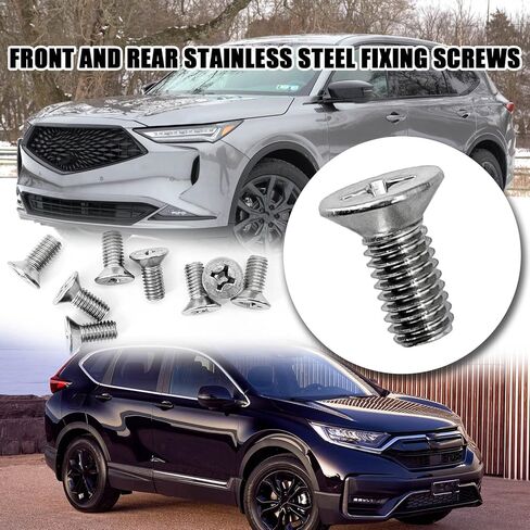 8 قطع من مسامير الاحتفاظ بدوار قرص الفرامل 93600-06014-0H، مجموعة براغي تثبيت من الفولاذ المقاوم للصدأ للاستبدال الأمامي والخلفي لهوندا، أكورا، هيونداي، كيا، فولكس فاجن، أودي، مازدا in Kuwait