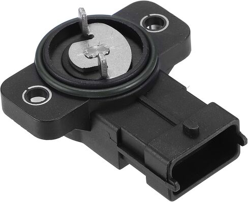 Motoforti Throttle Position Sensor, for Hyundai I10 1st Generation 1.0 1.1 Petrol, Plastic, No.35170-02000, Black in Saudi Arabia