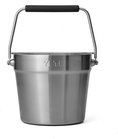 YETI Rambler Beverage Bucket, Double-Wall Vacuum Insulated Ice Bucket with Lid, Big Wave Blue in Kuwait