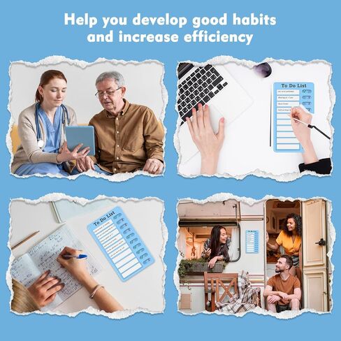 Chore Chart for Kids and Adults, My Chores Slider Chart, Reusable Checklist Board Kids to Do List Board with 10 Pcs Cardstocks (Blue) in Saudi Arabia