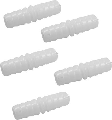 5PCS Plastic Hose Barb Fitting 1/4" Joint Splicer Barb Reducer Pipe Connectors Mender Joint Adapter for Fuel Gas Liquid Air in Kuwait