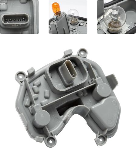 Tail Lamp Housing Left Driver Side Rear Tail Light Lamp Holder Bracket Compatible with 2015-2023 Jeep Renegade, with Plug and Bulb 68270892AA in Saudi Arabia