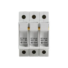 قاعدة فيوز ذات غطاء أسطواني؛ قاعدة RT18-32 3P (أبيض) in Kuwait